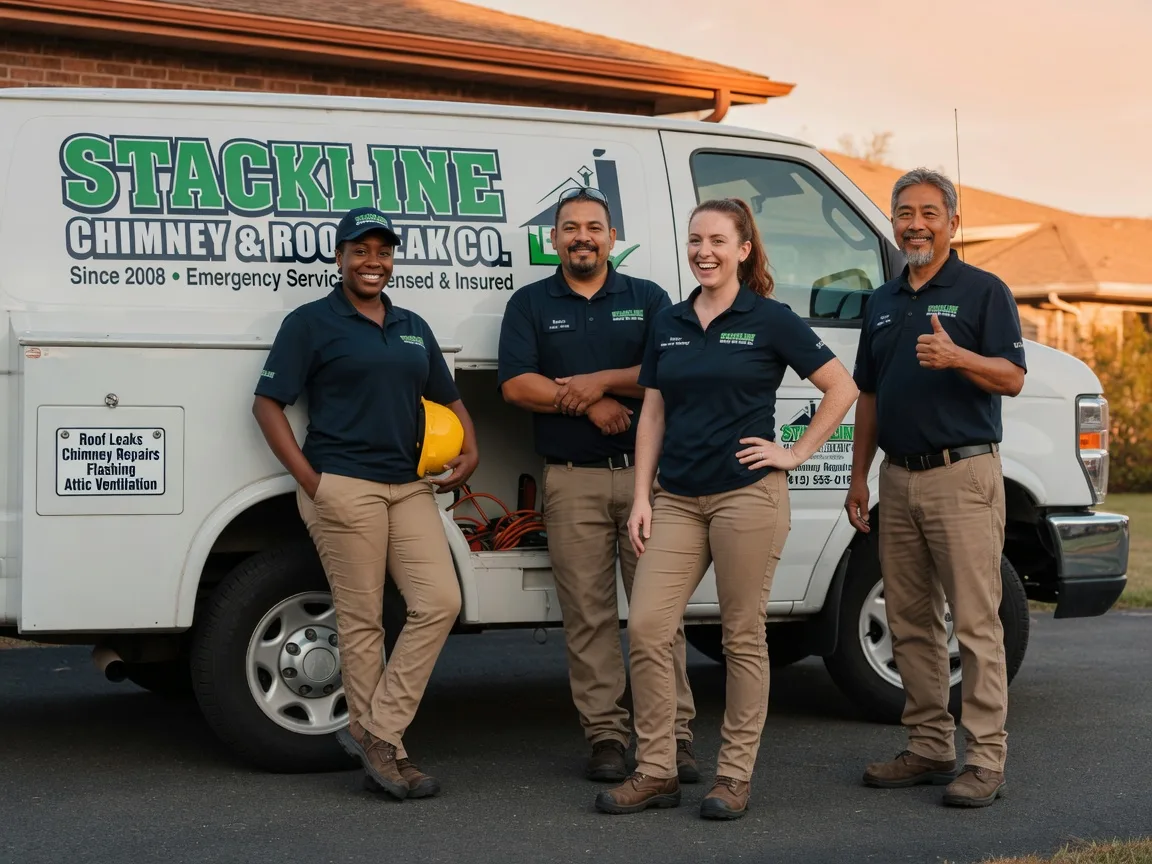 Chimney flashing repair company in Columbia, NC